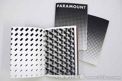 中國設計之窗--Paramount印刷品版式創意